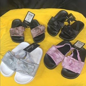 Bebe girls sling backs multiple colors & sizes!